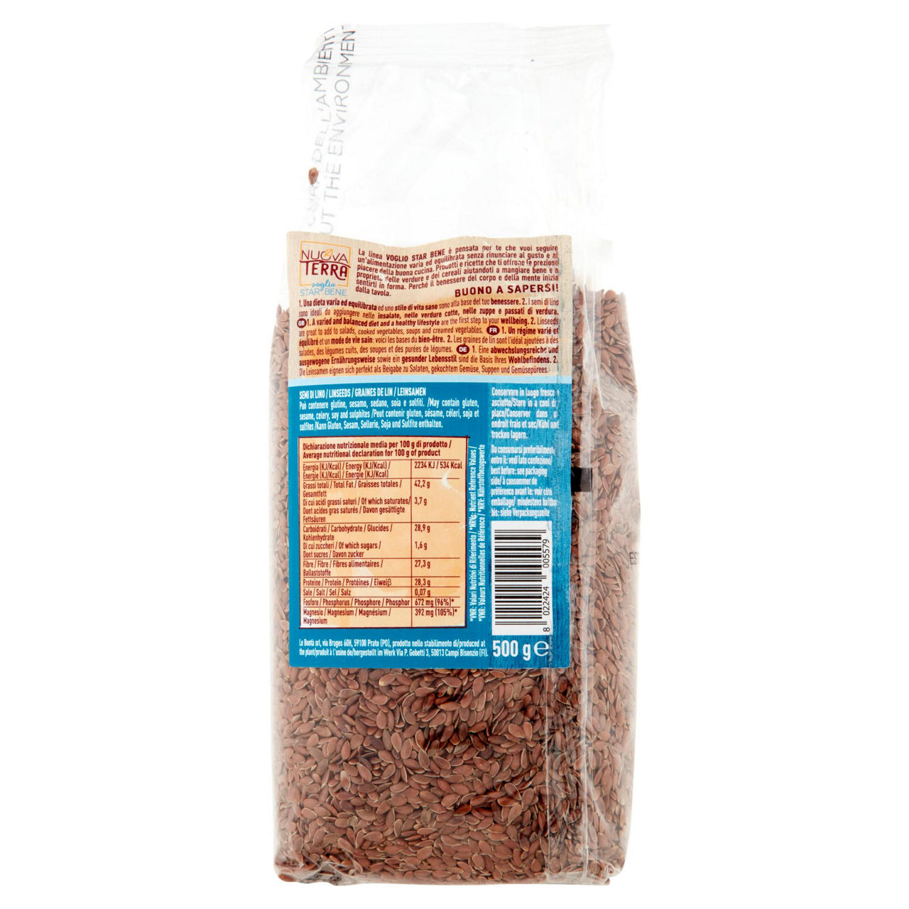 Semi di lino 500 gr - Immagine 51