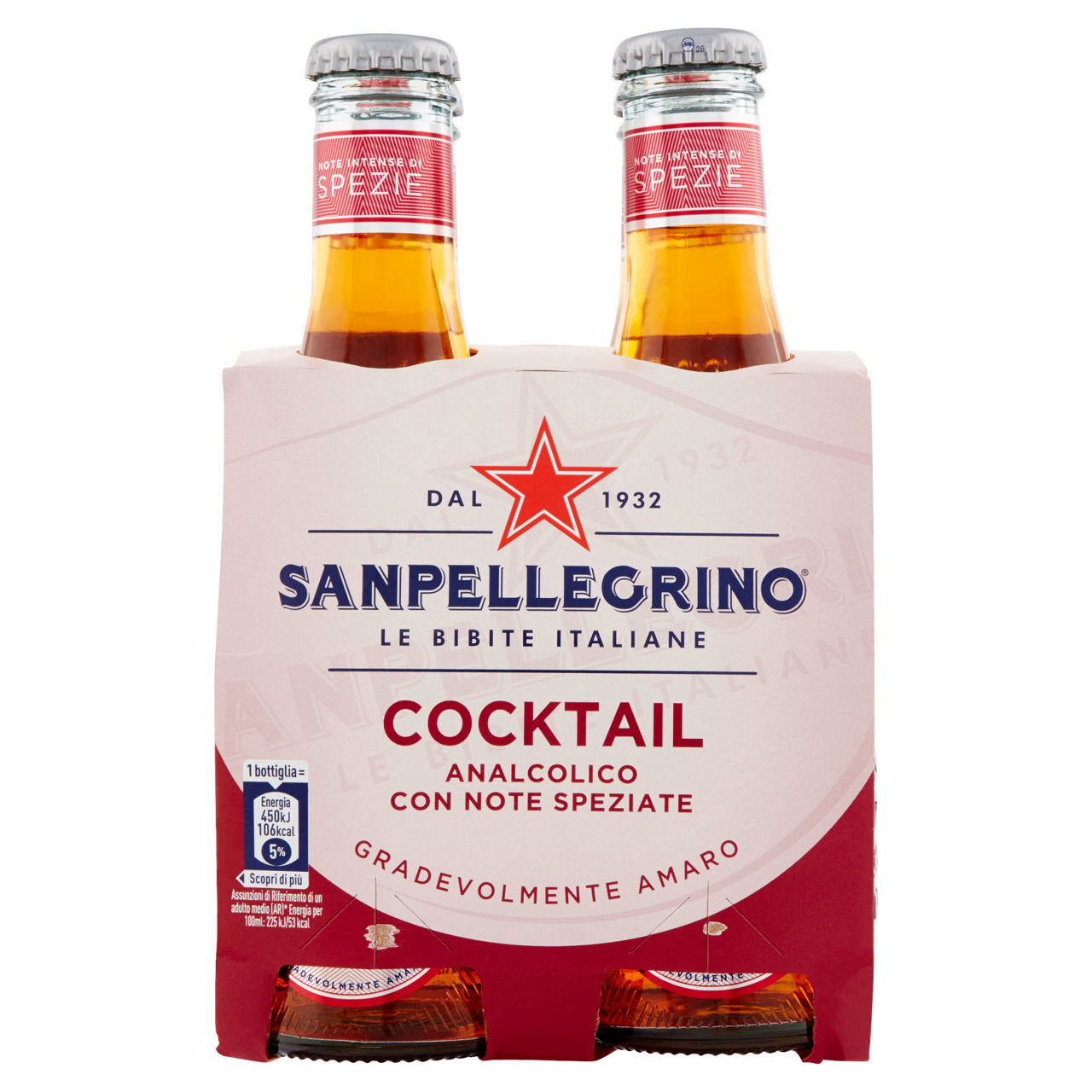 Cocktail analcolico con note speziate 4 pz x 200 ml - Immagine 01