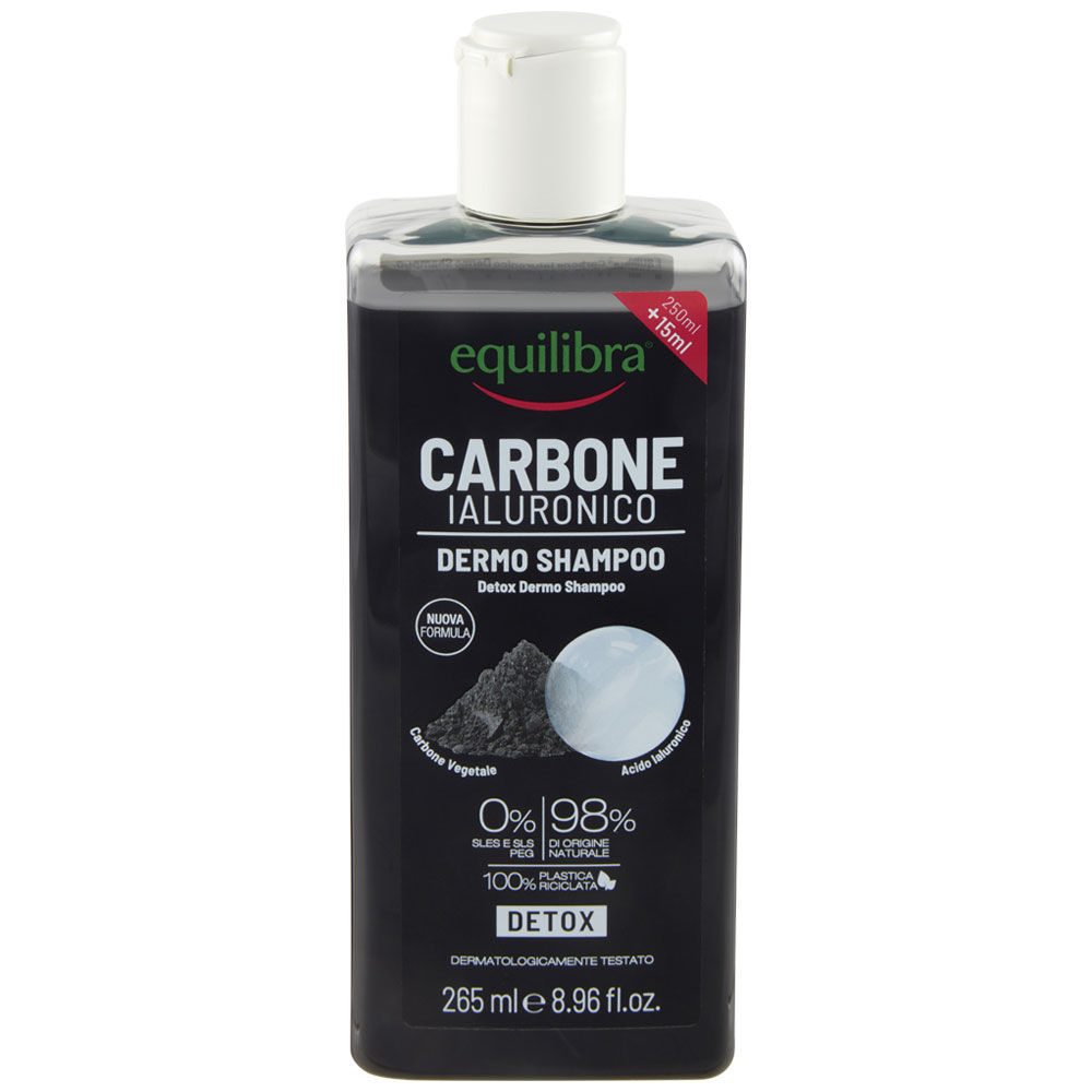 Shampoo equilibra carbone attivo ml 250 - Immagine 01
