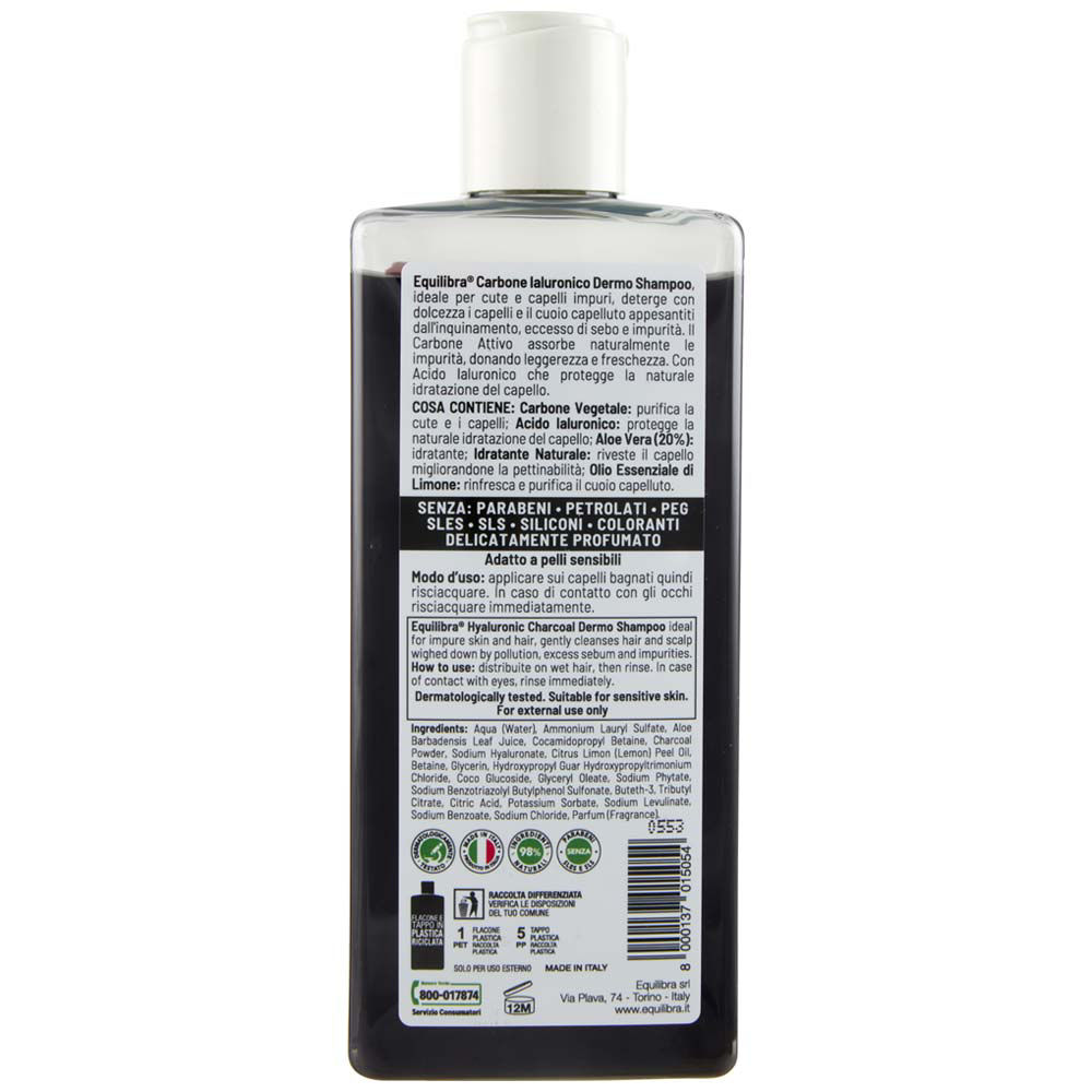 Shampoo equilibra carbone attivo ml 250 - Immagine 21