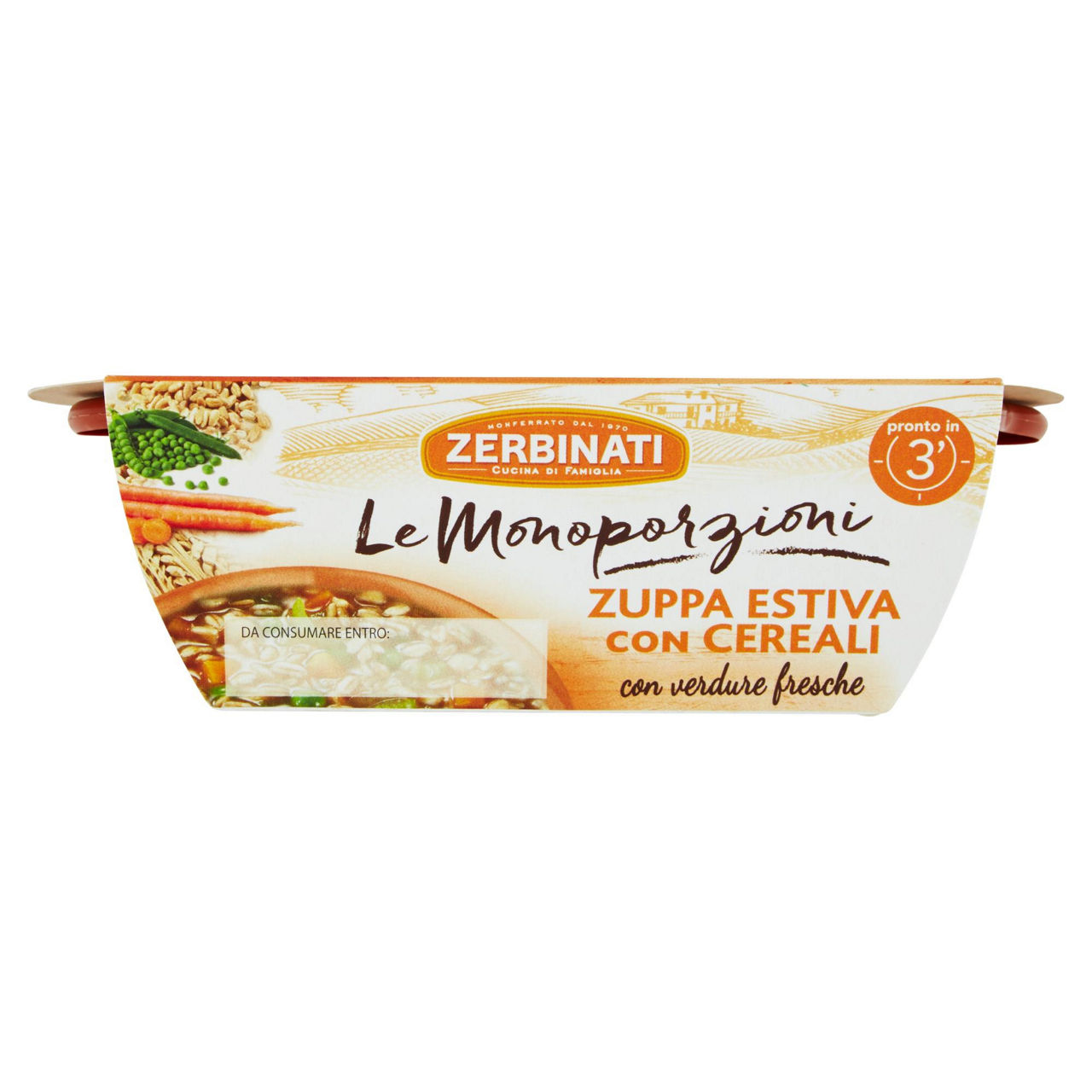 Zuppa estiva con cereali e verdure fresche 310 gr - Immagine 51