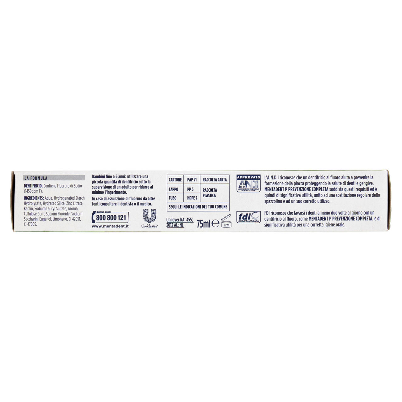 Dentifricio prevenzione completa 75 ml - Immagine 11