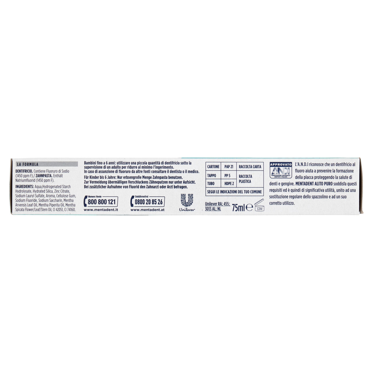 Dentifricio alito puro 75 ml - Immagine 31