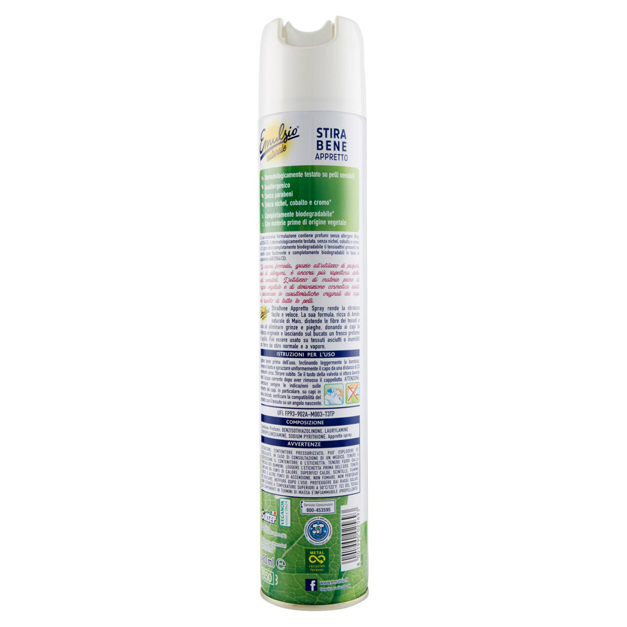 Appretto naturale spray 480 ml - Immagine 51