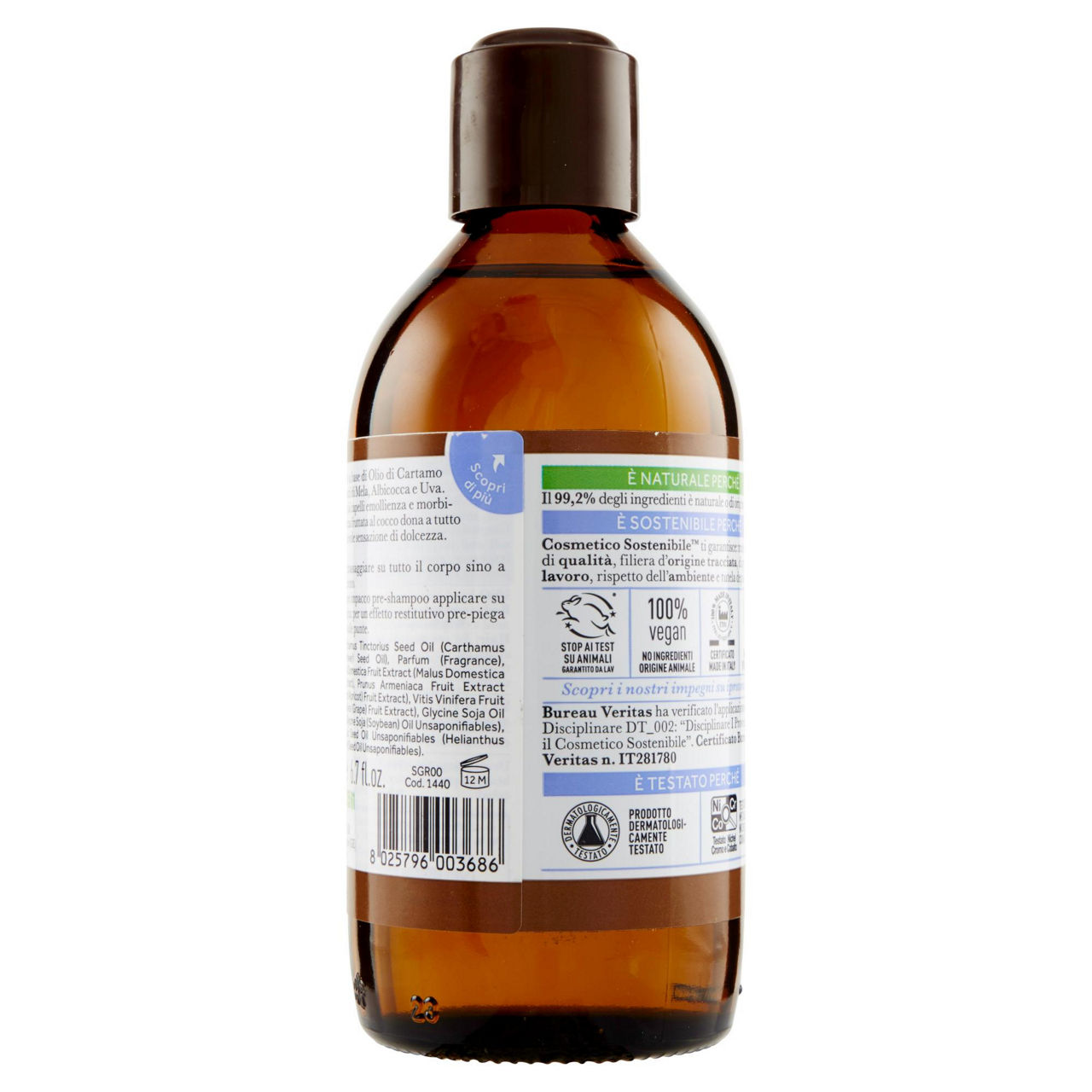 Olio per corpo e capelli al profumo di cocco 200 ml - Immagine 51