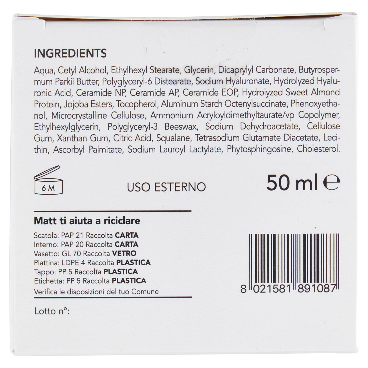 Crema viso ristrutturante anti-età notte 50 ml - Immagine 41