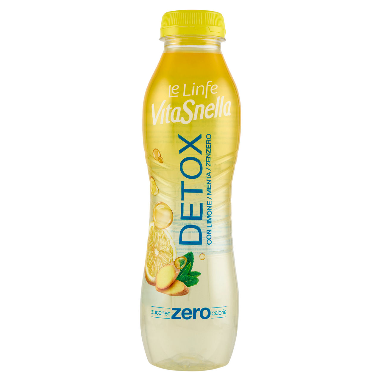 Acqua detox con limone zenzero e menta 500 ml - Immagine 01