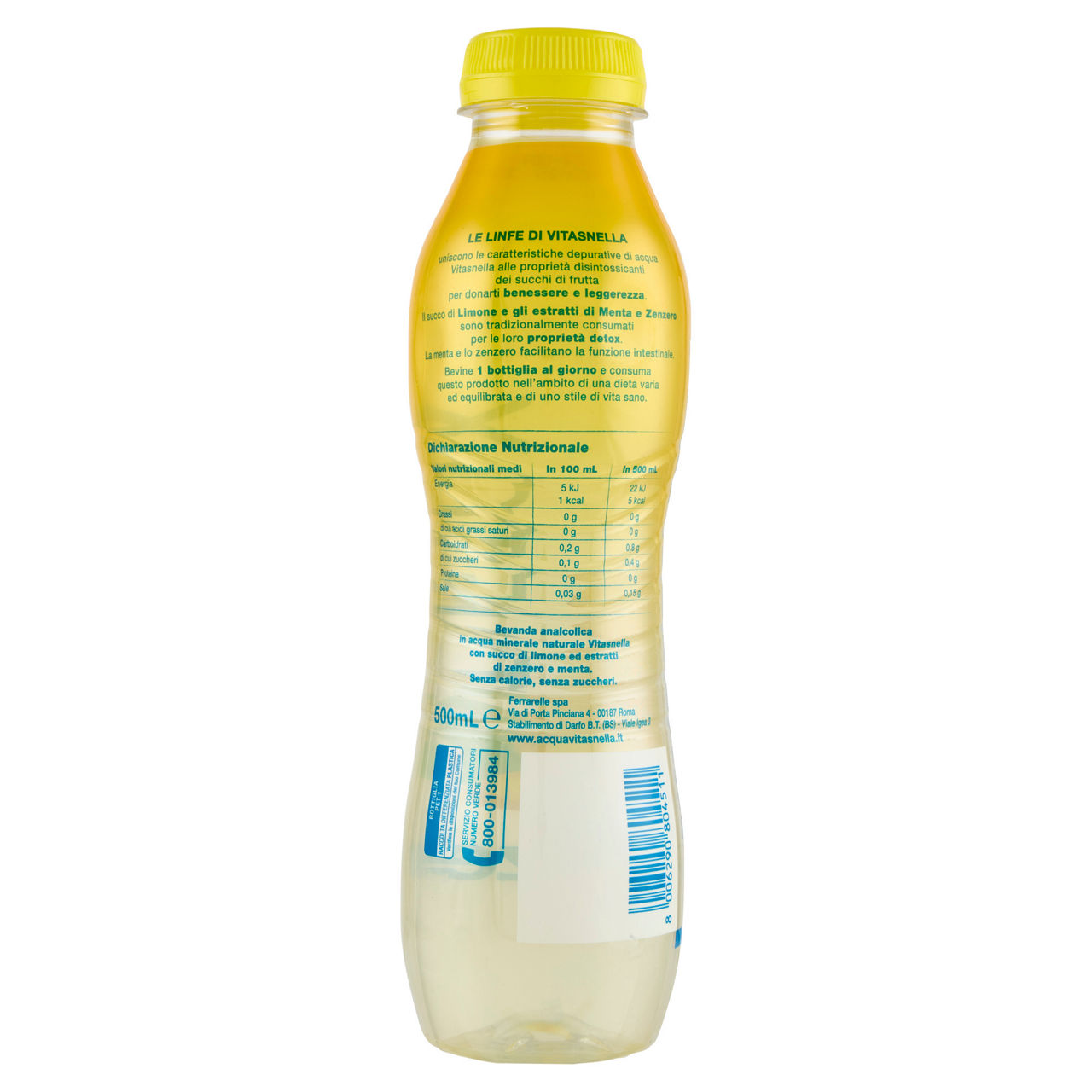 Acqua detox con limone zenzero e menta 500 ml - Immagine 41
