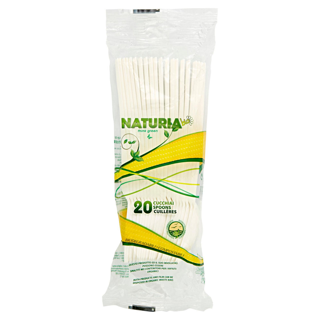 Cucchiai bia pla nat-bio pz.20