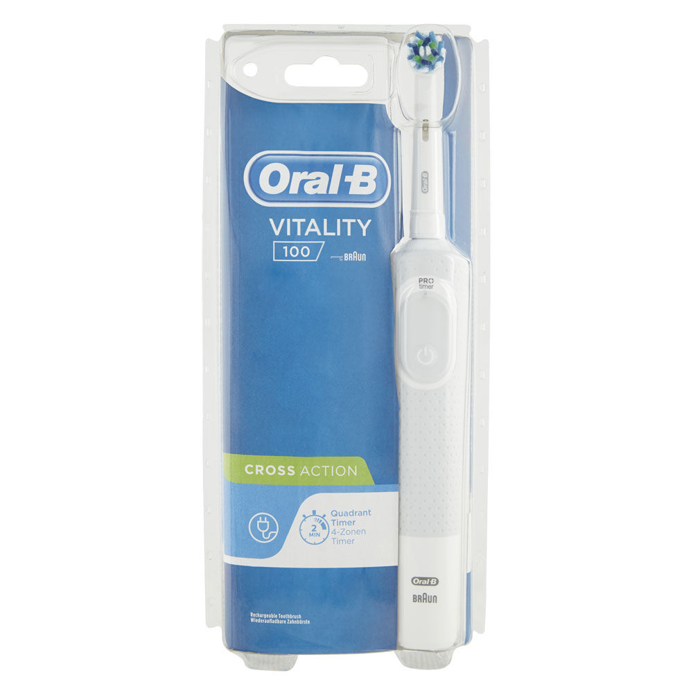 Spazzolino elettrico Vitality Cross Action 1 pz - Immagine 01