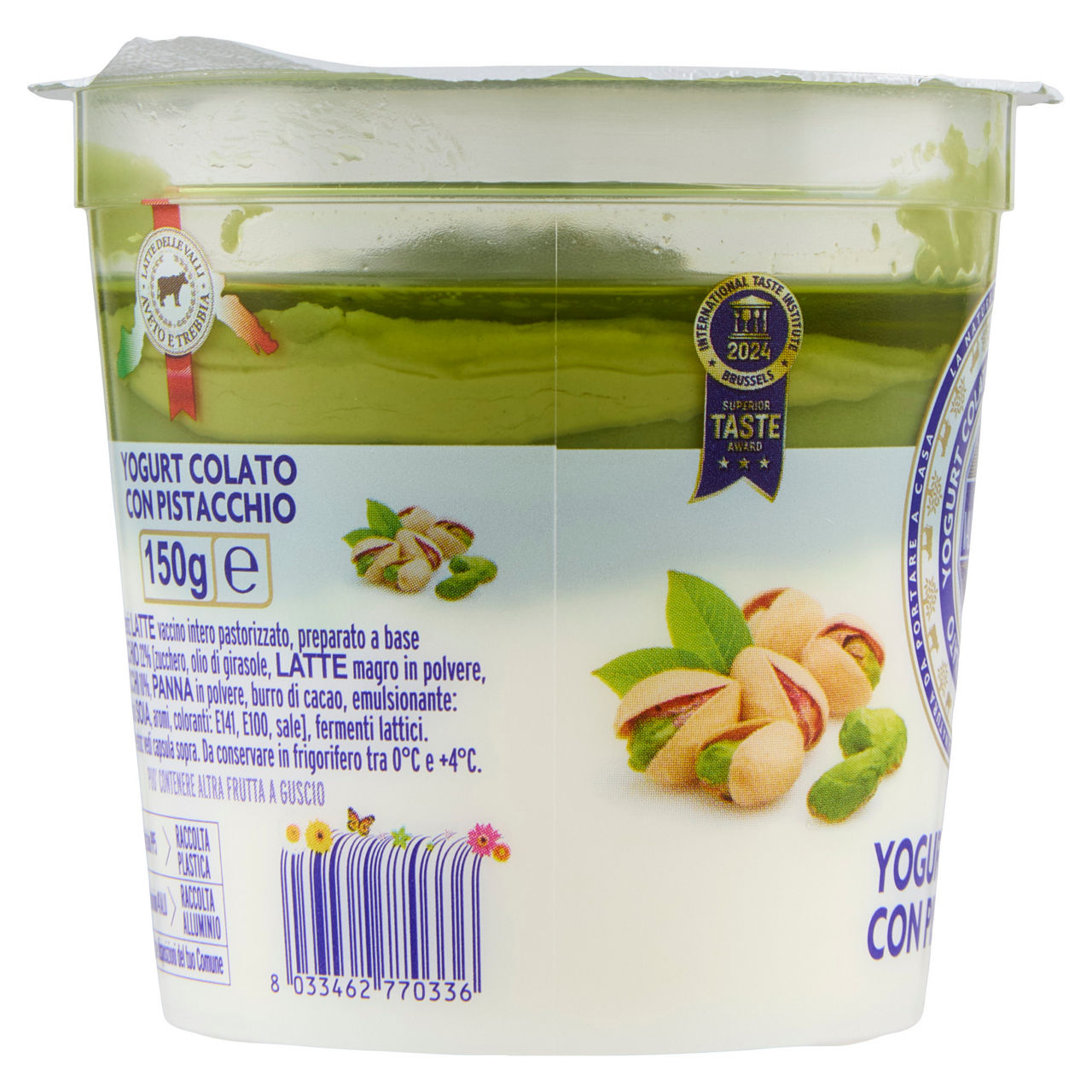 Yogurt colato con pistacchio 150 gr - Immagine 51