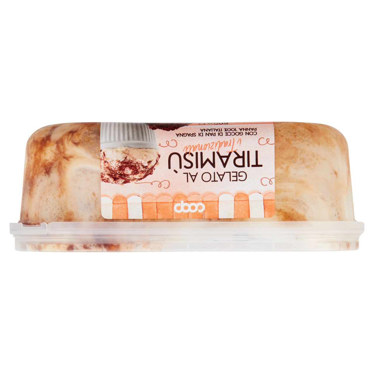 Gelato tiramisù con gocce di pan di Spagna 500 gr - Immagine 11