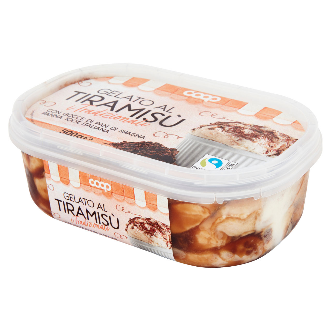 Gelato tiramisù con gocce di pan di Spagna 500 gr - Immagine 51