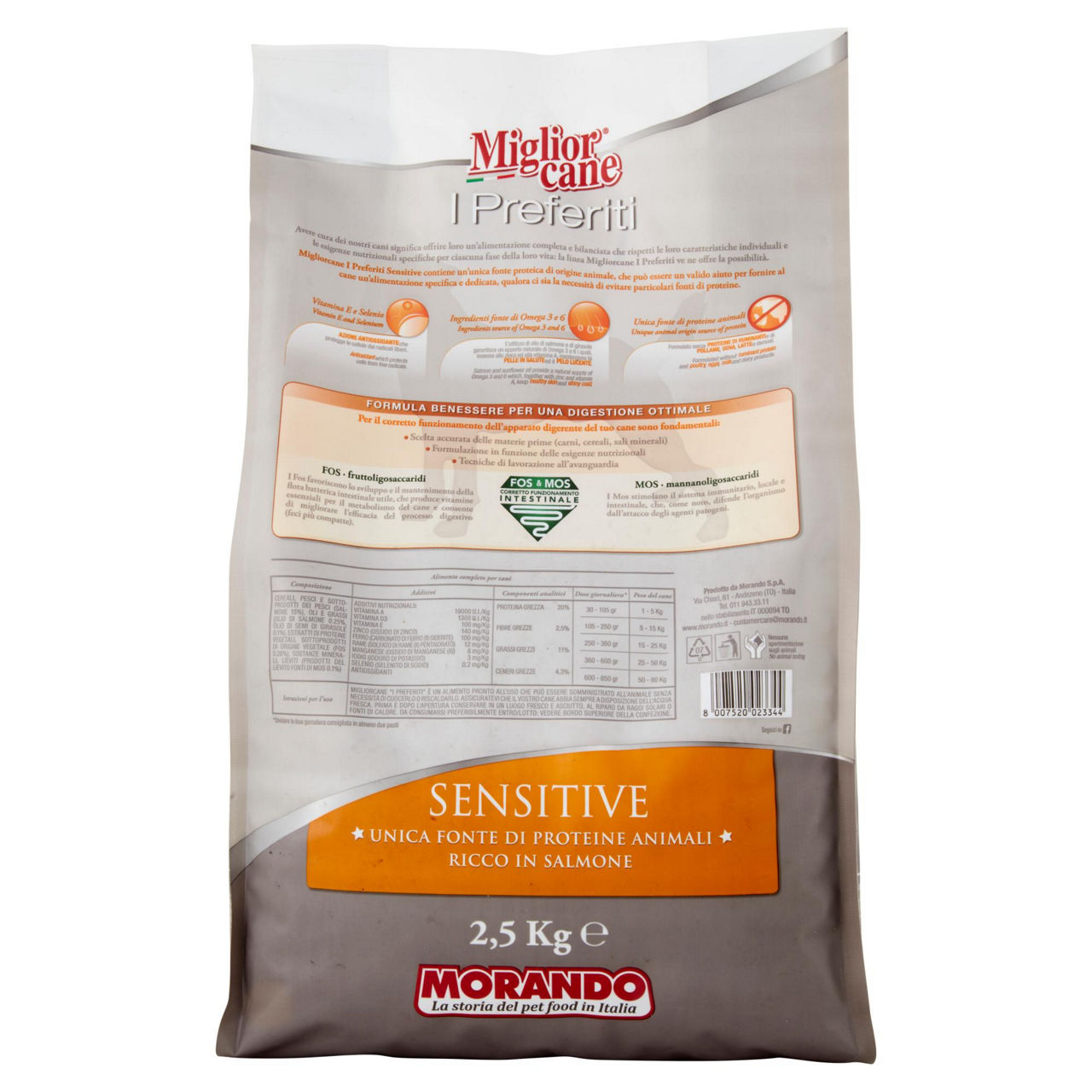 Crocchette per cani sensitive pesce azzurro 2,5 kg - Immagine 11