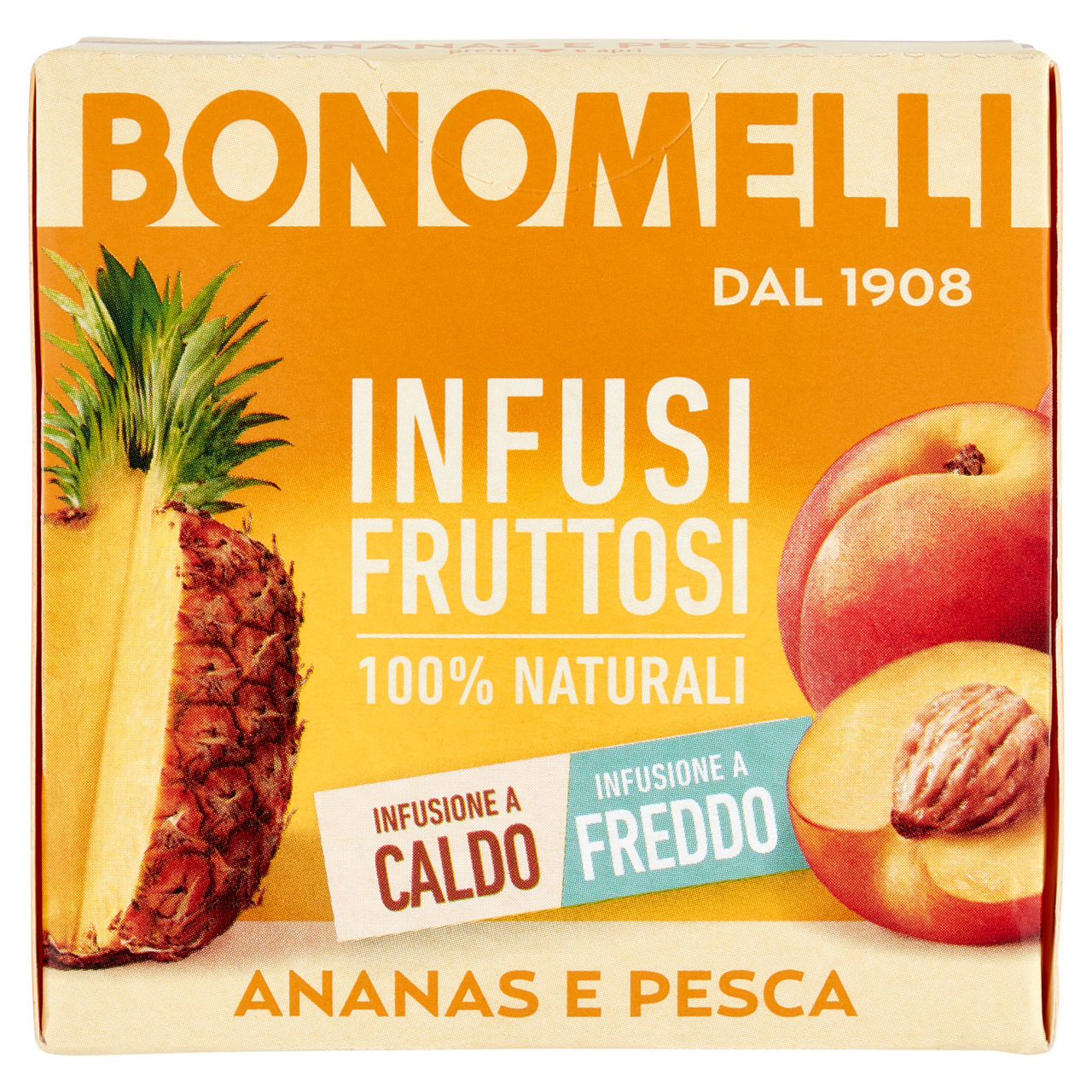 Infuso fruttoso ananas e pesca 12 filtri - Immagine 01