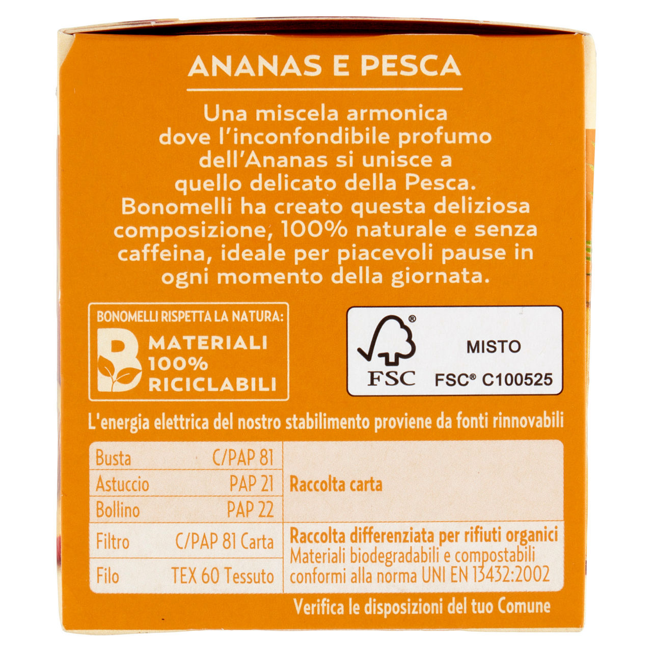 Infuso fruttoso ananas e pesca 12 filtri - Immagine 31