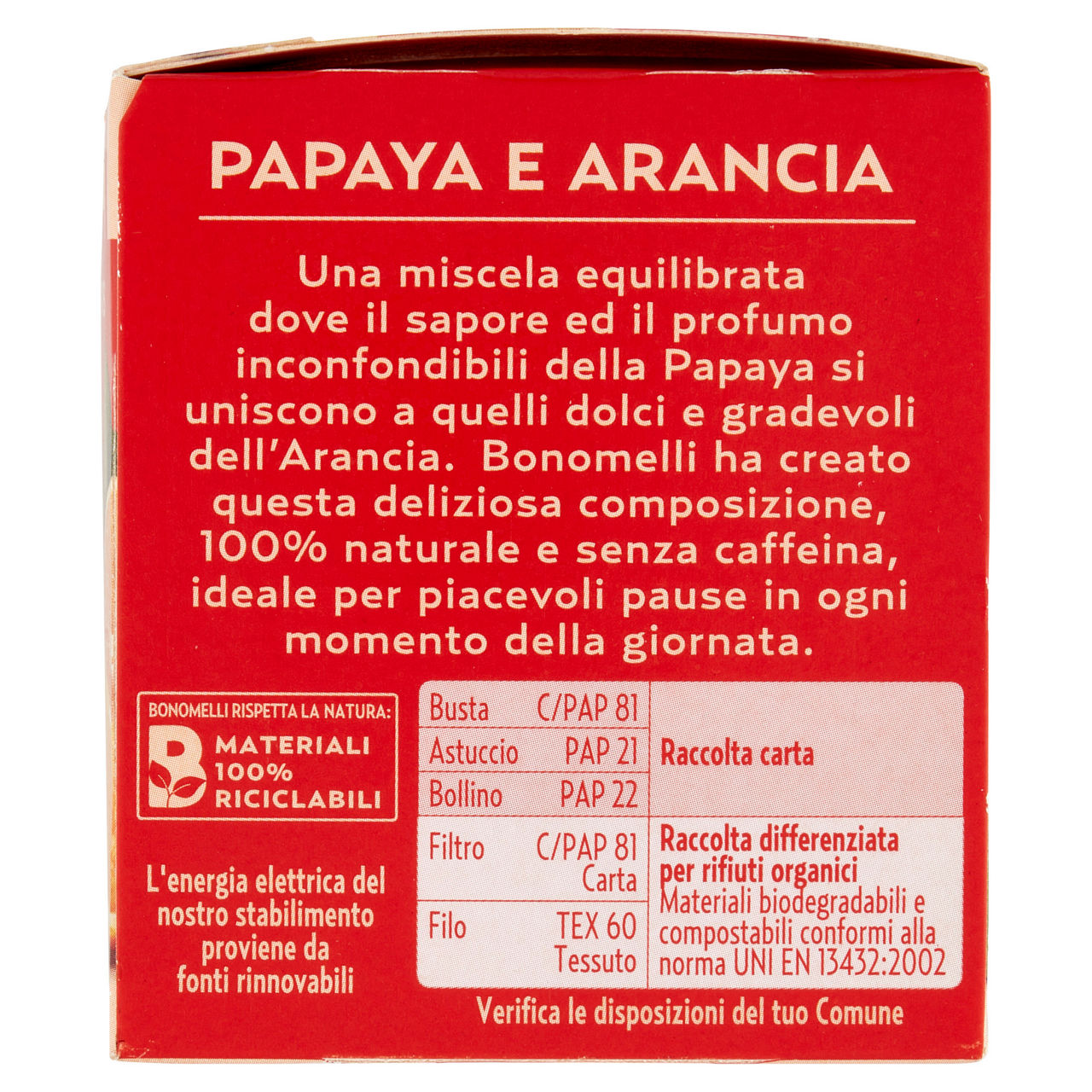 Infuso fruttoso papaya e arancia 12 filtri - Immagine 31