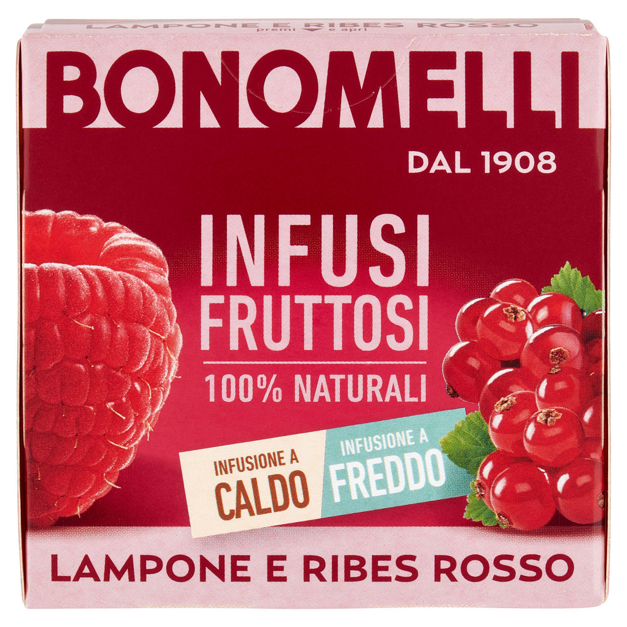 Infuso fruttoso lampone e ribes rosso 12 filtri - Immagine 01