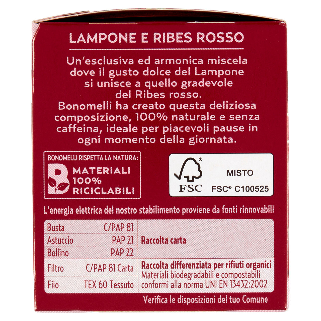 Infuso fruttoso lampone e ribes rosso 12 filtri - Immagine 11