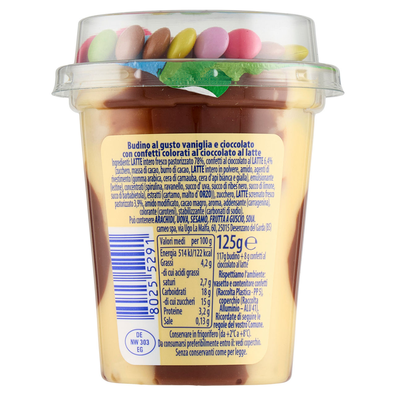Budino gusto vaniglia e cioccolato con cofanetti di cioccolato al latte 125 gr - Immagine 21