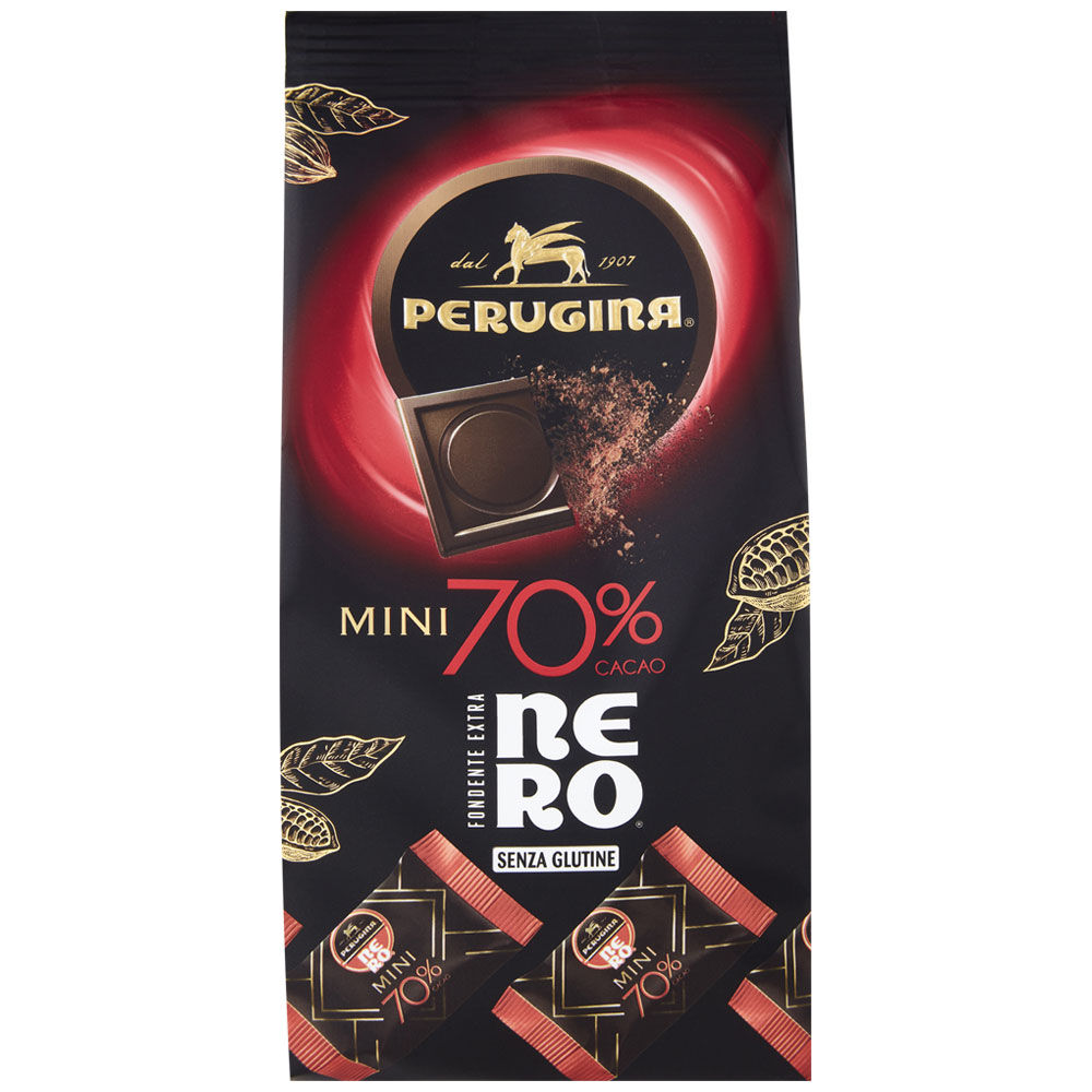 Cioccolatini lastrine di cioccolato fondente extra 160 gr - Immagine 01