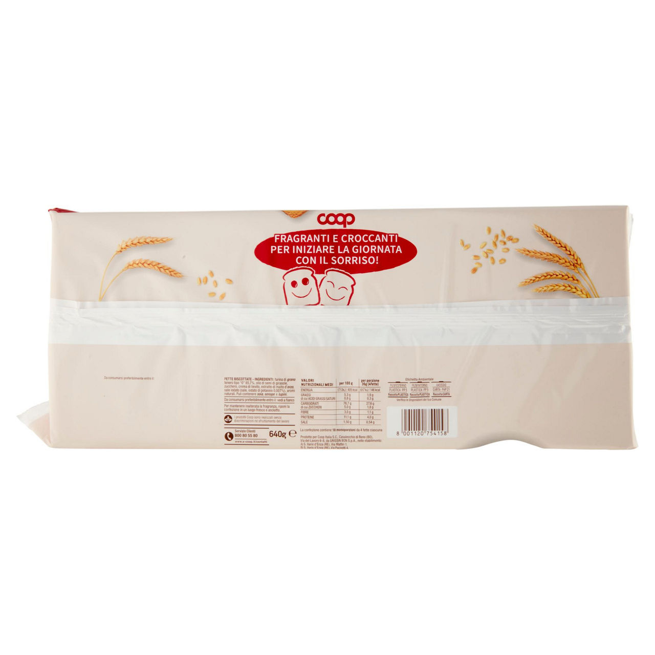 Fette biscottate dorate 72 fette 640 g - Immagine 51