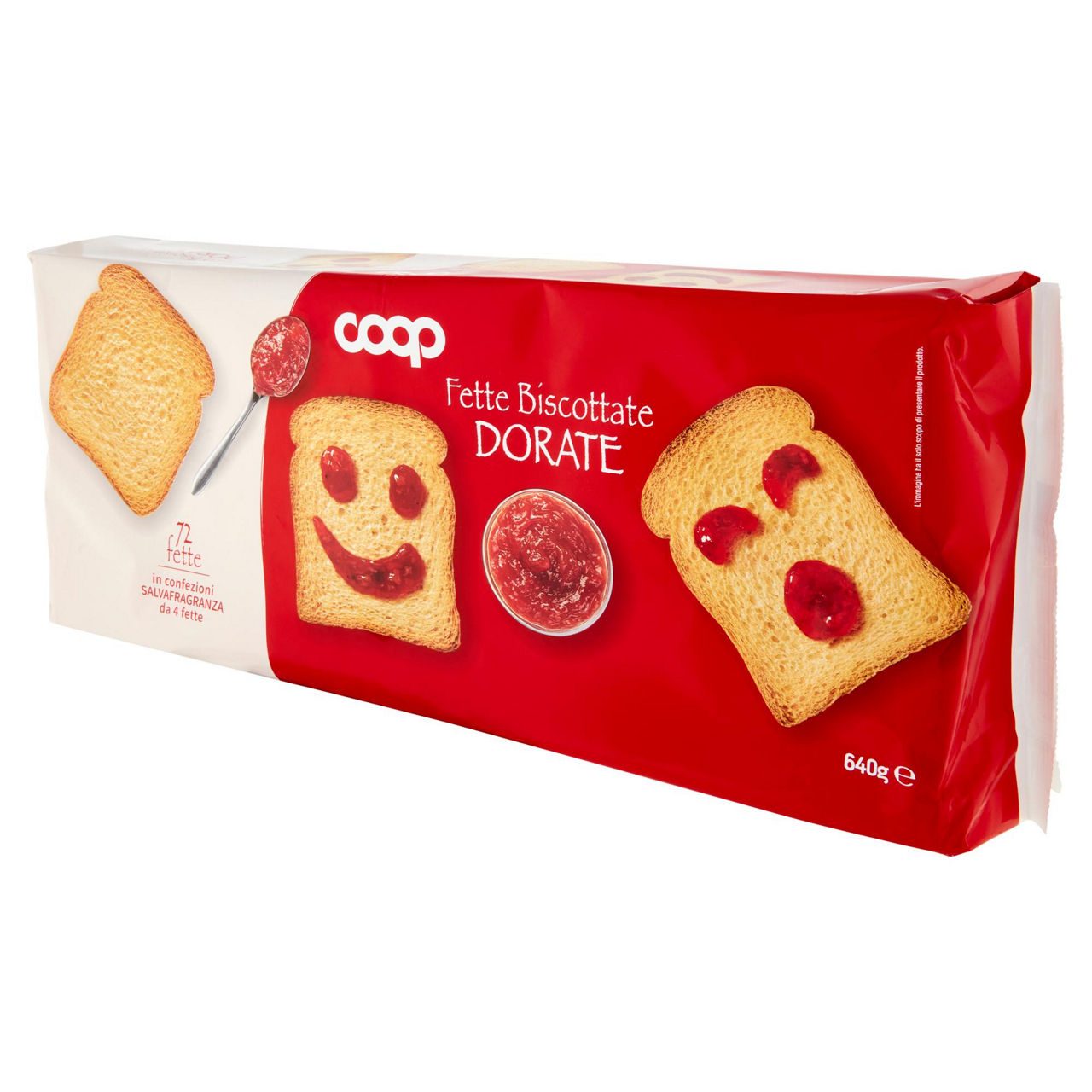 Fette biscottate dorate 72 fette 640 g - Immagine 121