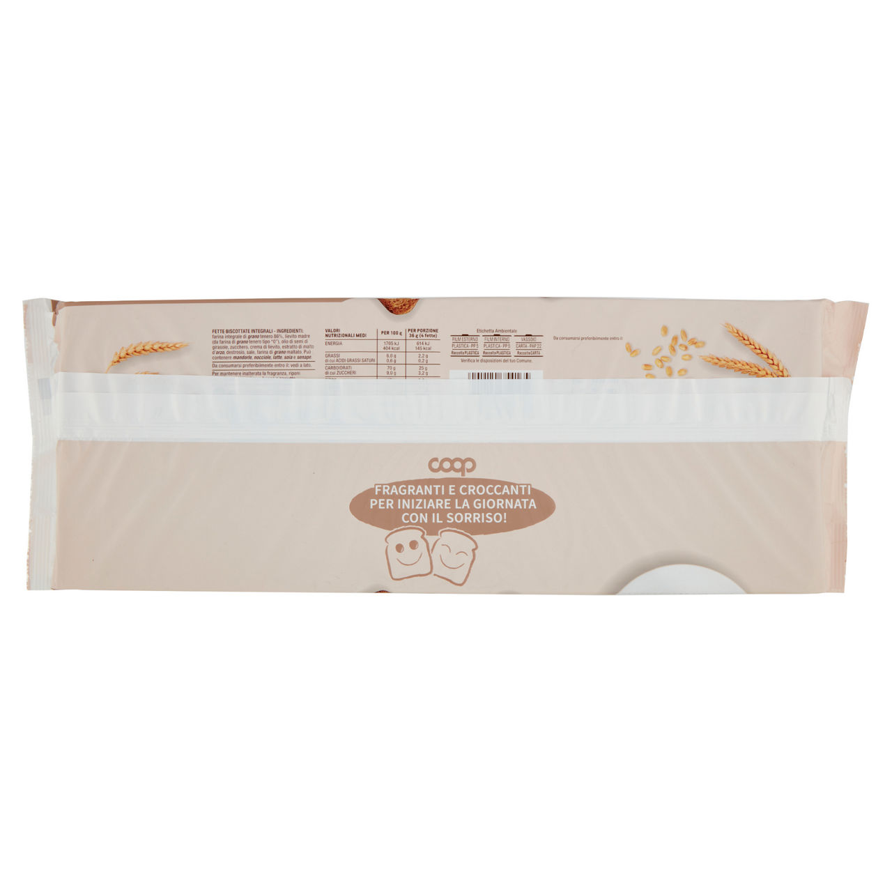 Fette biscottate integrali 72 fette 640 gr - Immagine 51