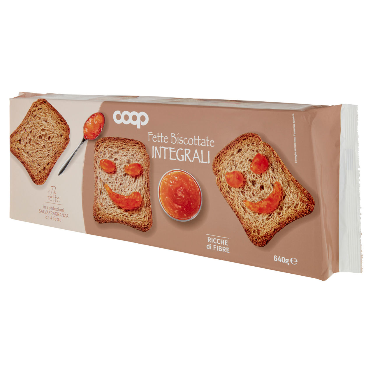 Fette biscottate integrali 72 fette 640 gr - Immagine 121