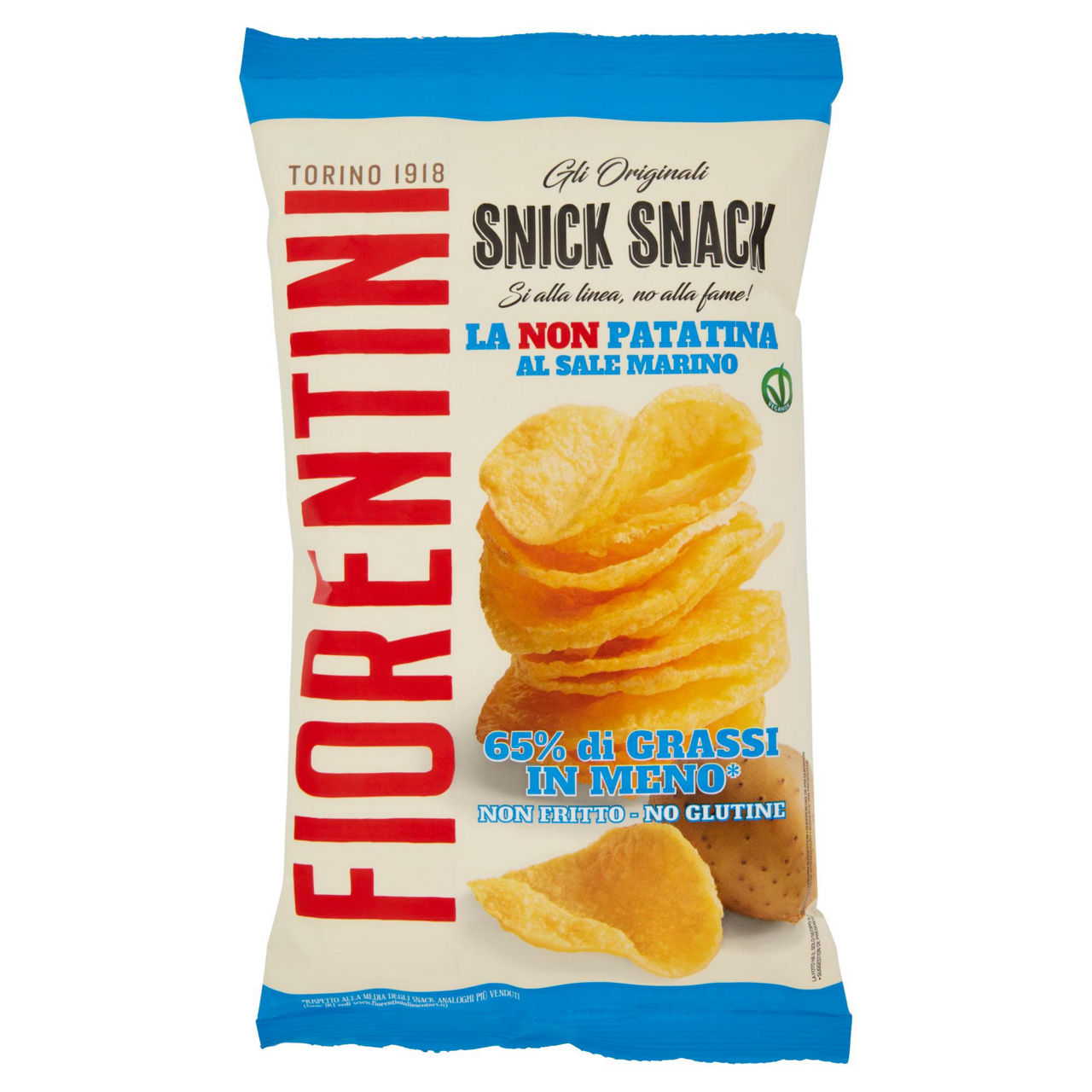 Chips non fritte al sale marino 70 gr