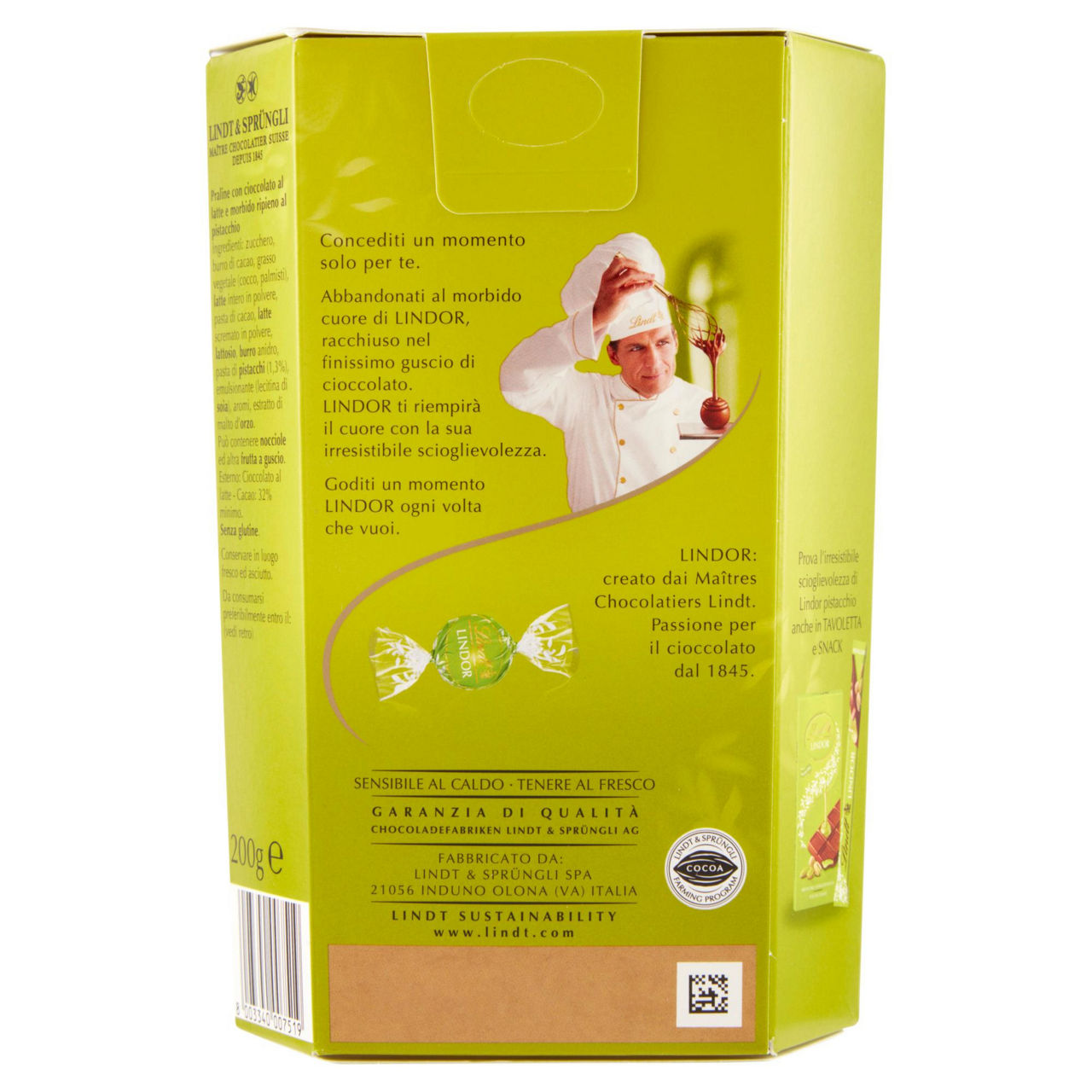 Praline con cioccolato al latte e ripieno al pistacchio 200 gr - Immagine 11