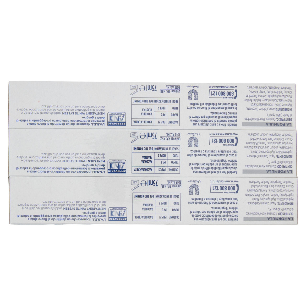 Dentifricio white system 3 pz x 75 ml - Immagine 11