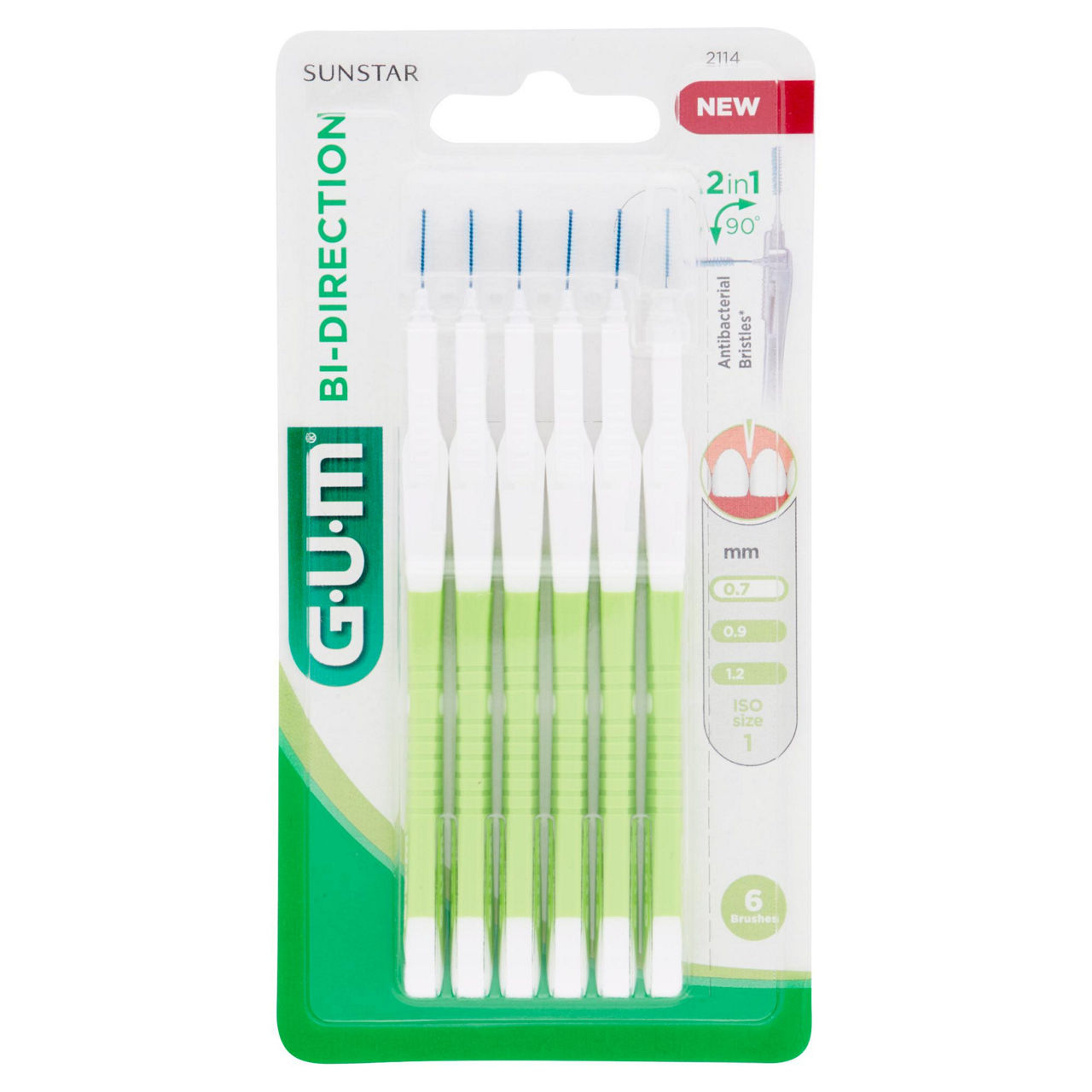 Scovolino bi-direction ultra micro fine 6 pz - Immagine 01