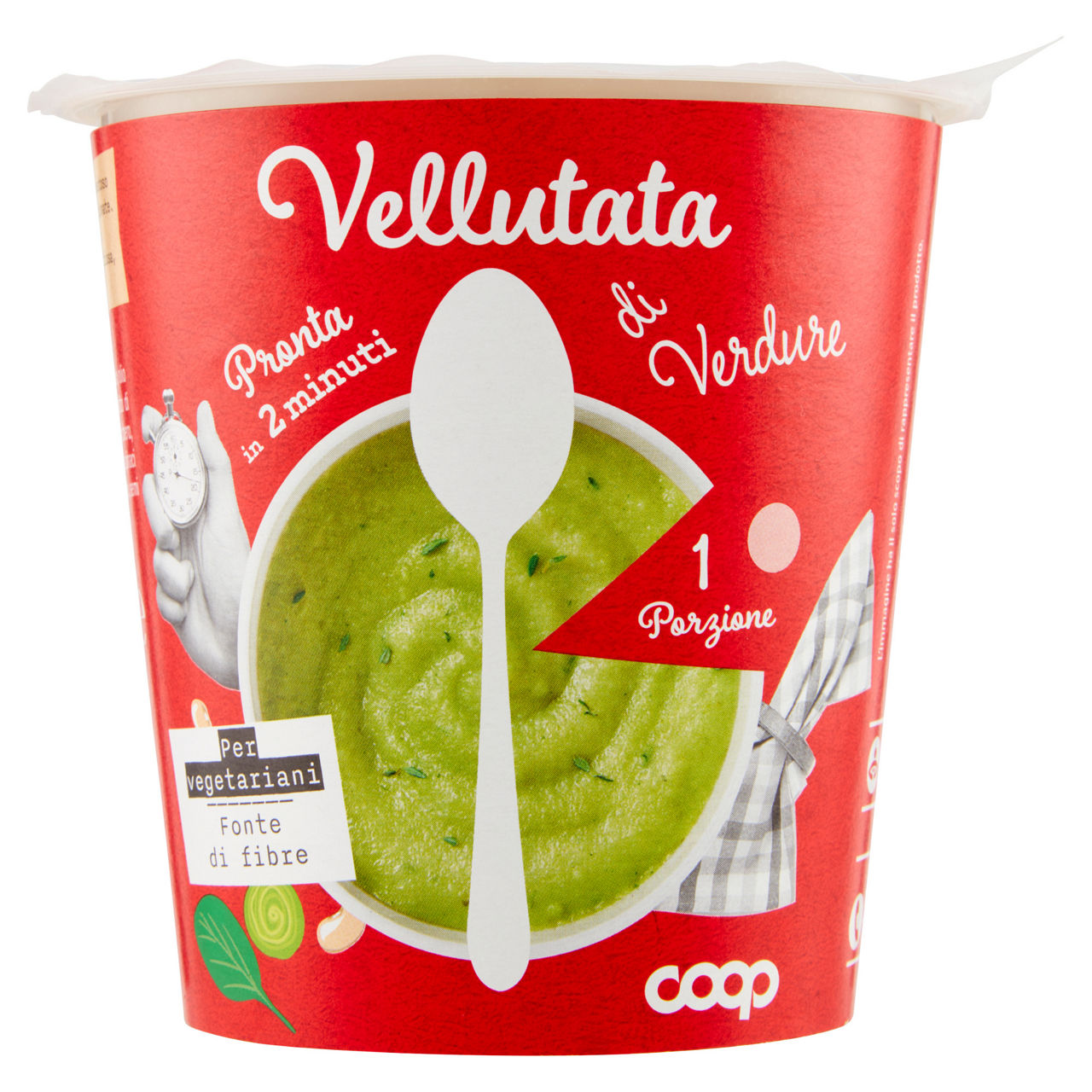 VELLUTATA DI VERDURE COOP CUP G 32 - Immagine 01