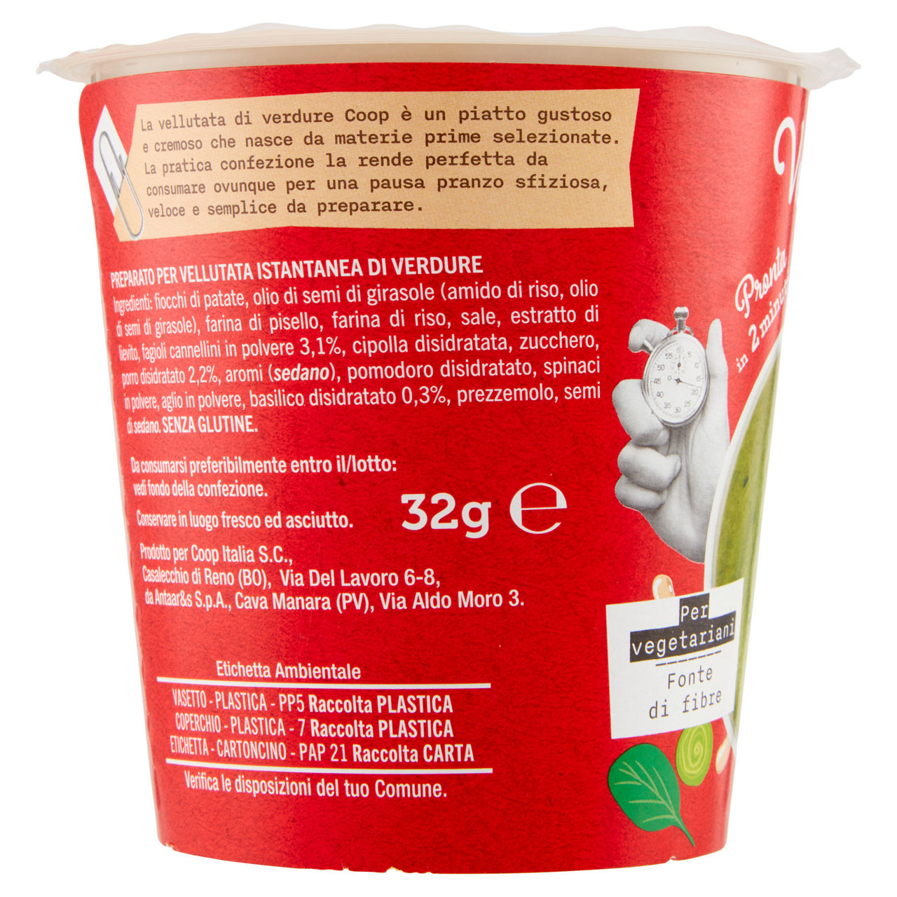 VELLUTATA DI VERDURE COOP CUP G 32 - Immagine 21
