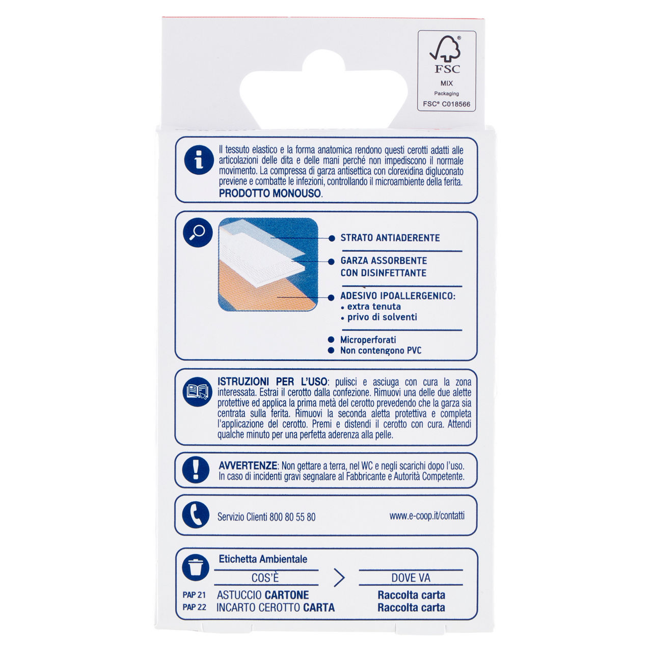 Cerotti elastici per articolazioni coop 4 formati pz 20 - Immagine 61