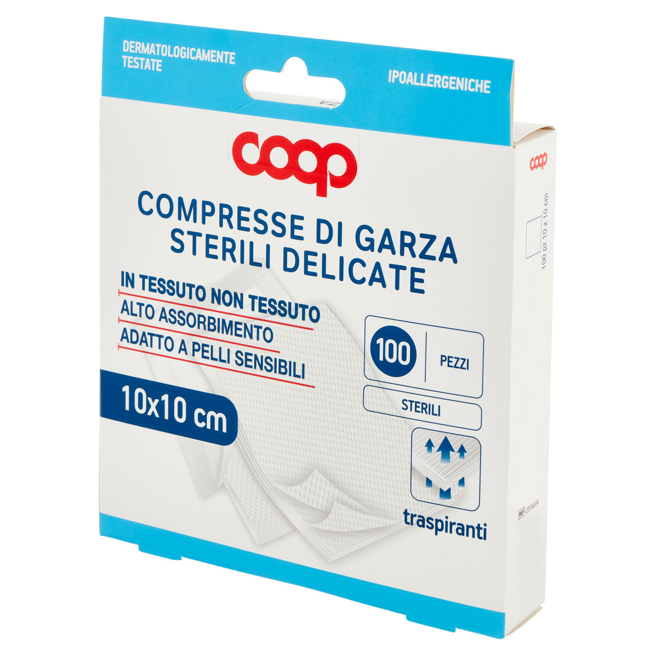 Compresse garza sterile delicate tnt 10x10cm coop pz 100 - Immagine 61