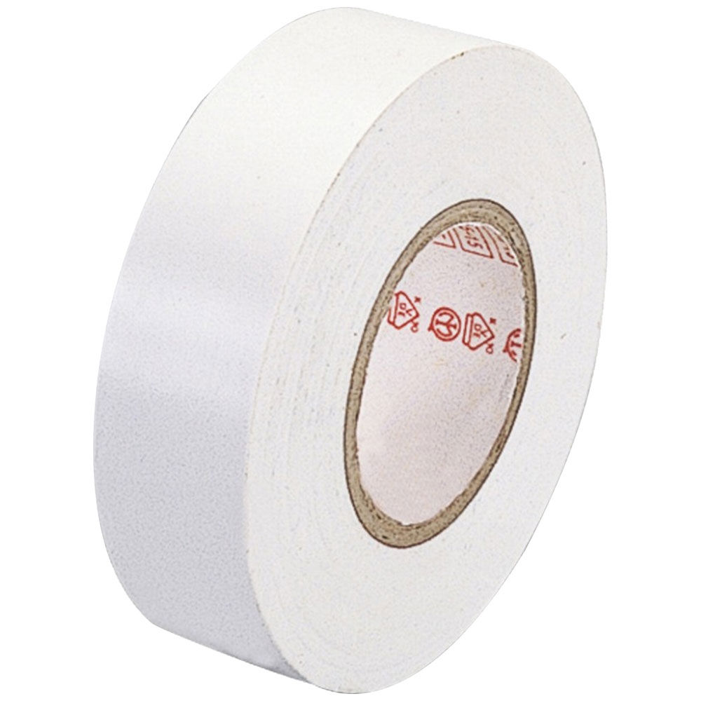 Nastro isolante bianco 19mm 25mt