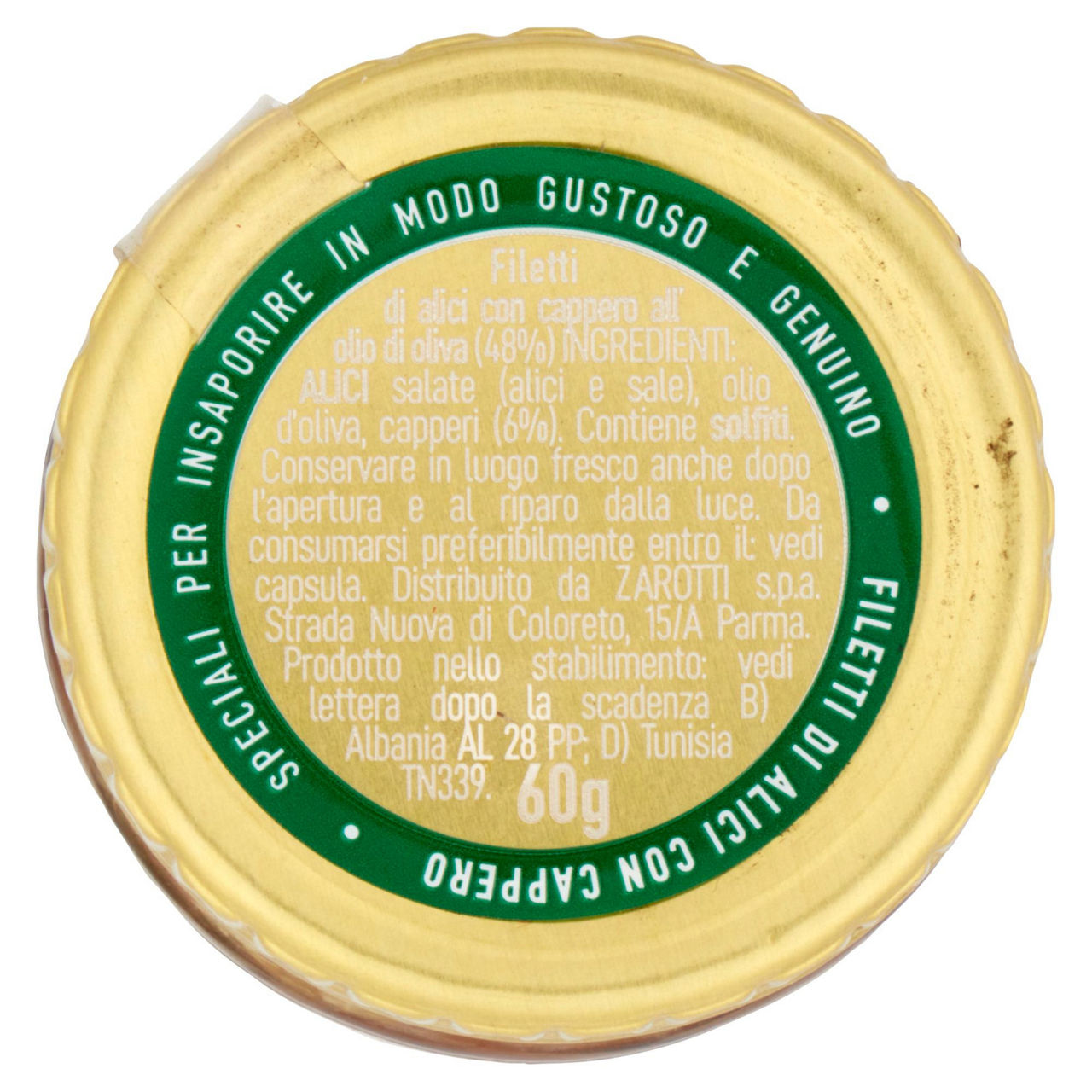 Alici arrotolate con capperi in olio di oliva 60 gr - Immagine 51