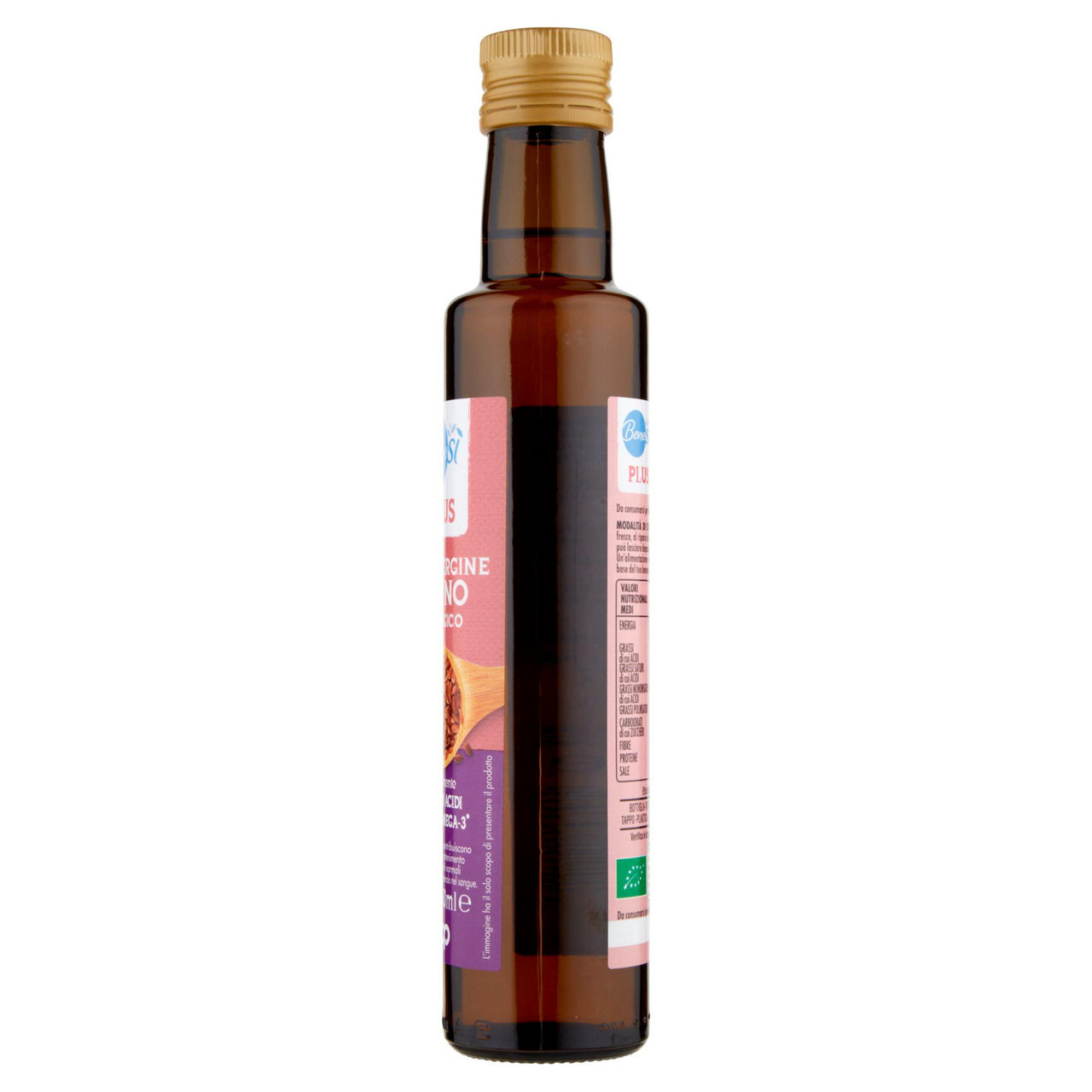 Olio di semi di lino biologico 250 ml - Immagine 51