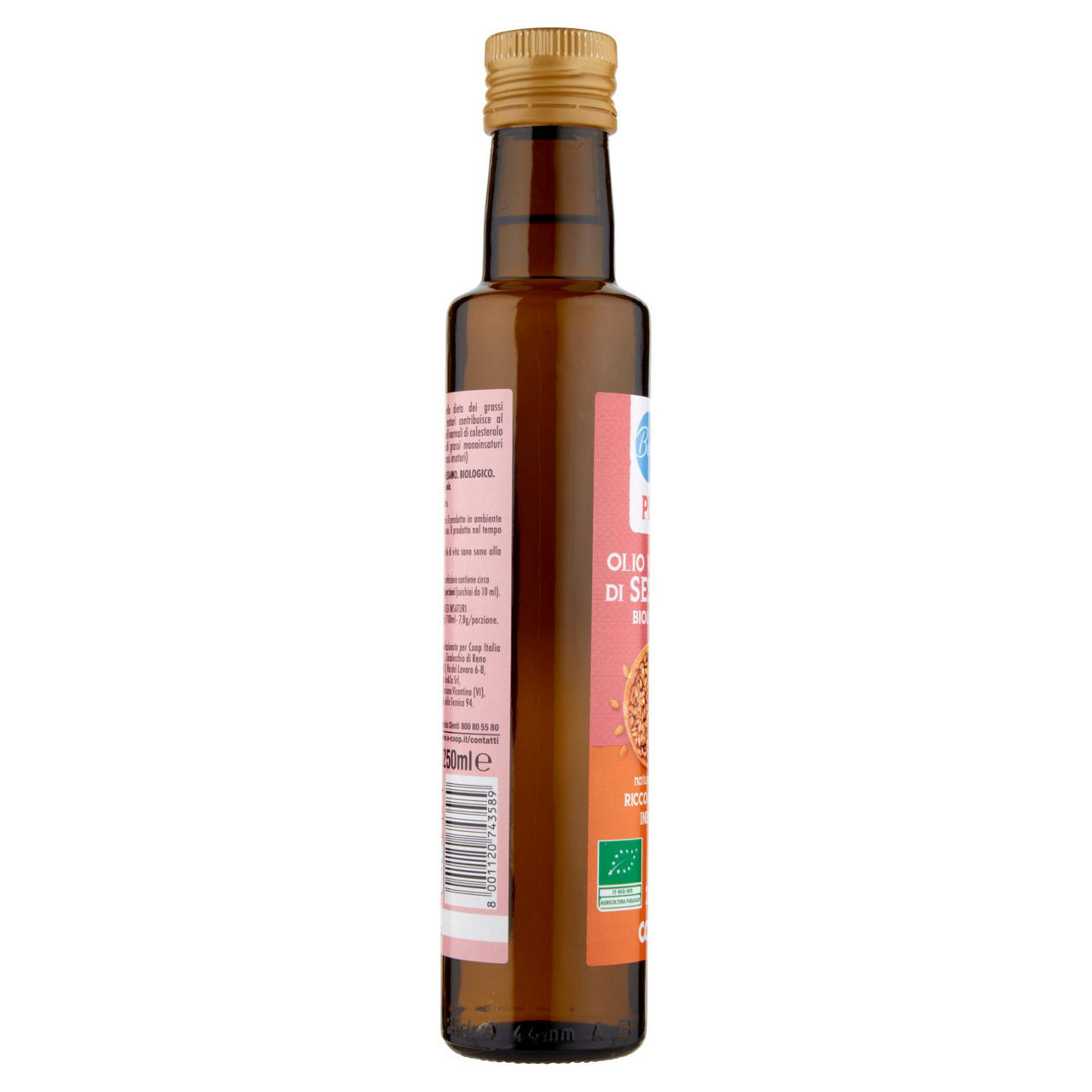 Olio vergine di sesamo biologico 250 ml - Immagine 51