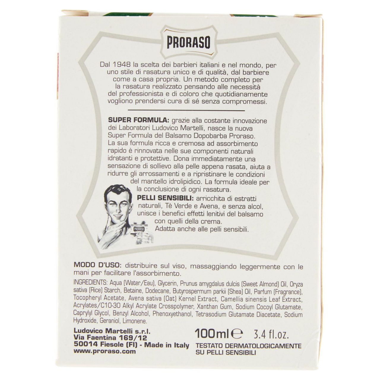 Balsamo dopobarba pelli sensibili 100 ml - Immagine 21