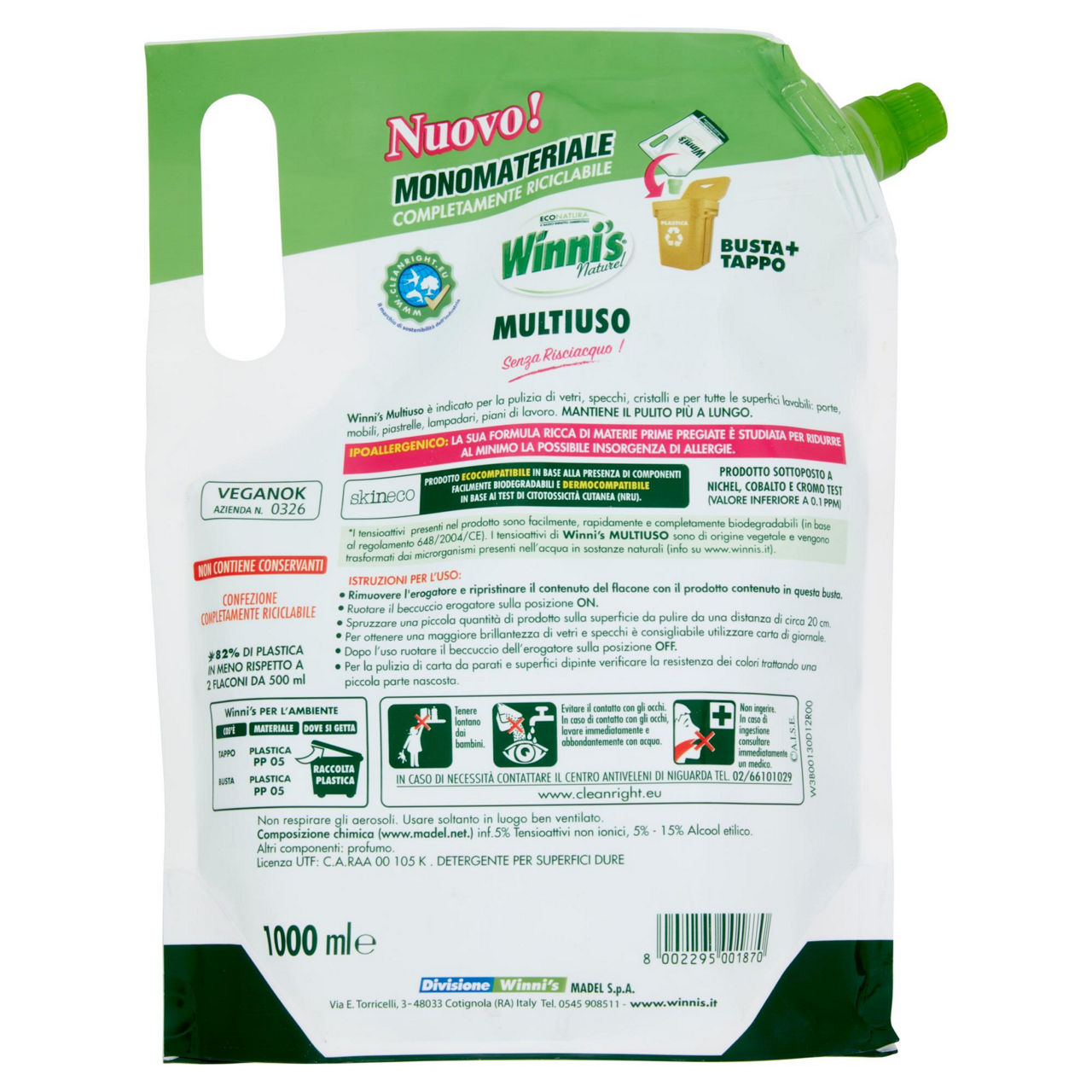 Ricarica per detergente multiuso 1 lt - Immagine 11