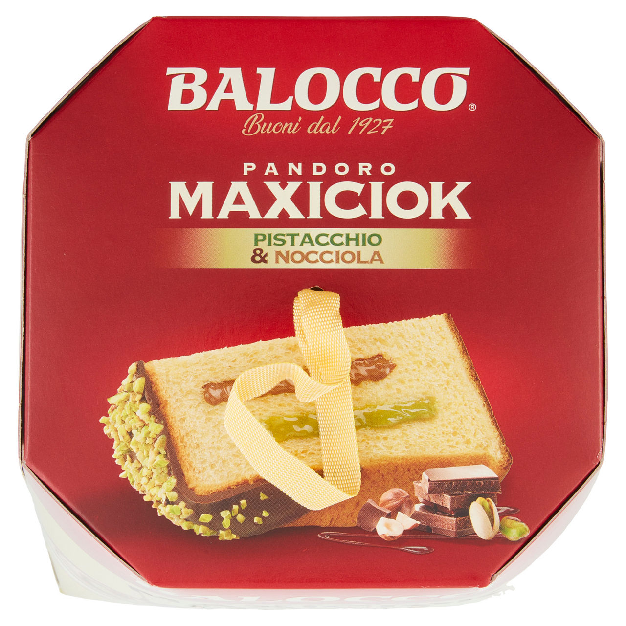 Pandoro maxiciok pistacchio e nocciola 800 gr - Immagine 51