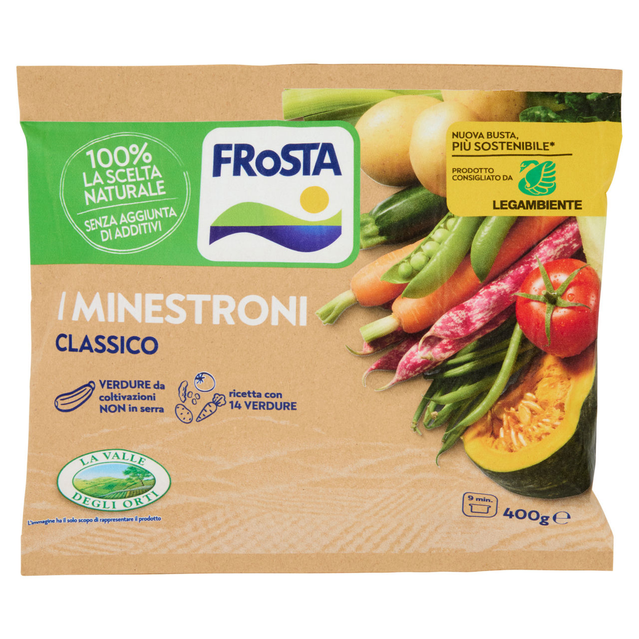 Minestrone Classico surgelato 400 gr