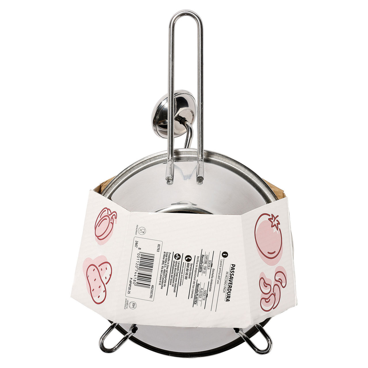 Passaverdure in acciaio inox 1,5 lt - Immagine 21