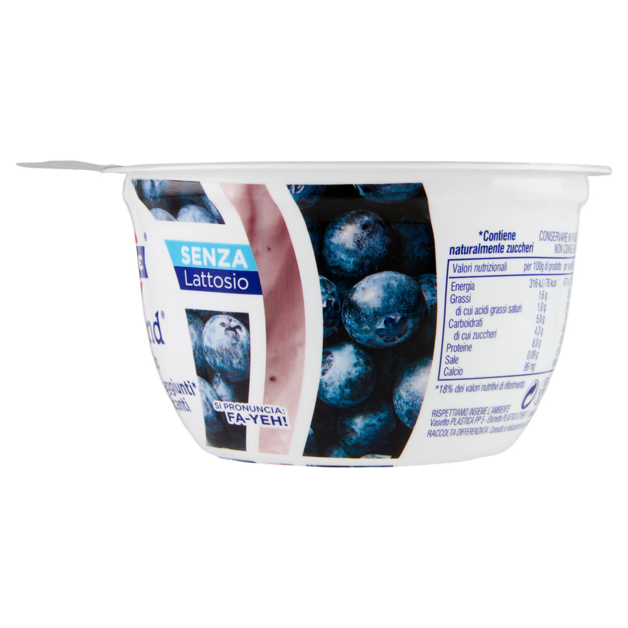 Yogurt Greco con pochi grassi ai mirtilli 150 gr - Immagine 11