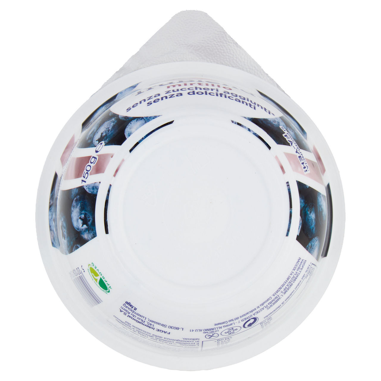 Yogurt Greco con pochi grassi ai mirtilli 150 gr - Immagine 41