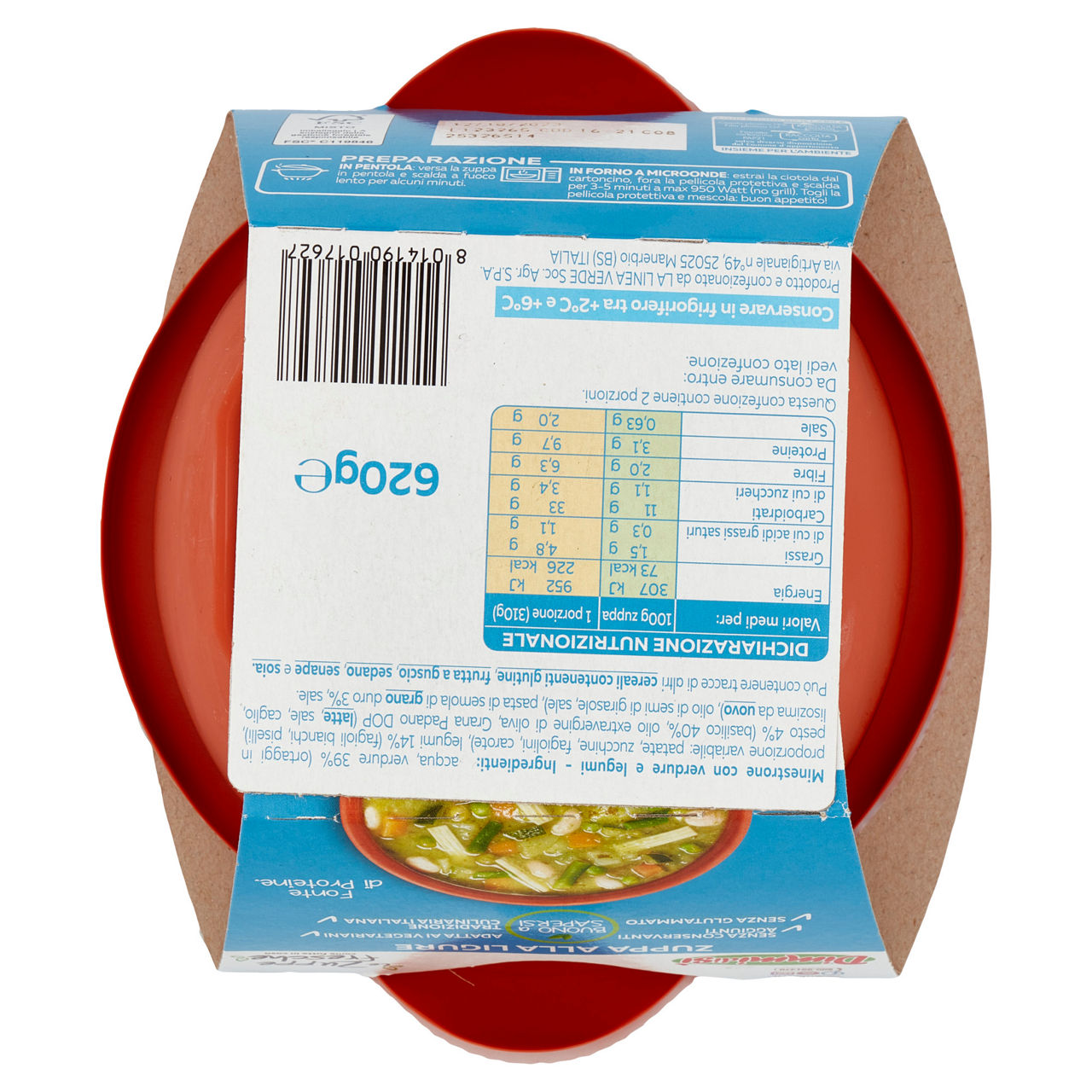 Zuppa alla ligure con pesto senza aglio 620 gr - Immagine 51