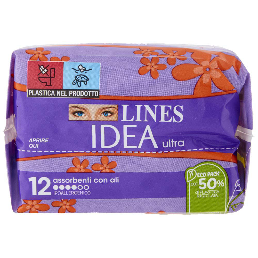 Assorbenti lines idea ultra giorno ali pz.12 - Immagine 41